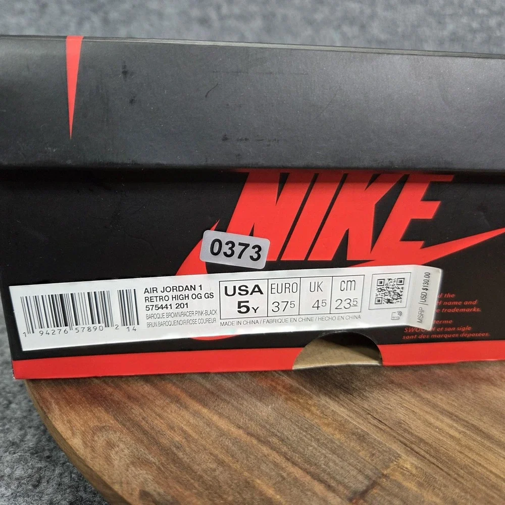 Nike Air Jordan 1 Retro High OG Bio‎ Hack Shoes Youth Size 5Y Multi 575441-201